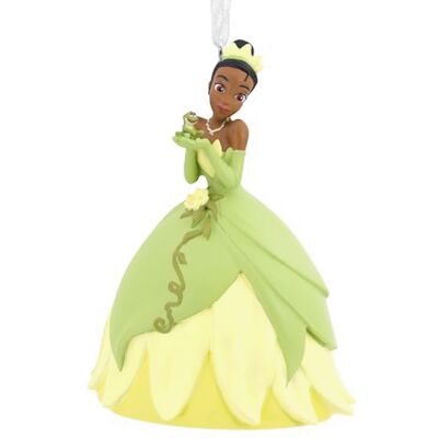 Hallmark Adorno Tiana, decoración de árbol de Princesa y Rana, Adorno Colgante de Disney, Adorno Colgante de Navidad, Regalos para Navidad Hallmark Adorno Tiana, decoración de árbol de Princesa y Rana, Adorno Colgante de Disney, Adorno Colgante de Navidad, Regalos para Navidad