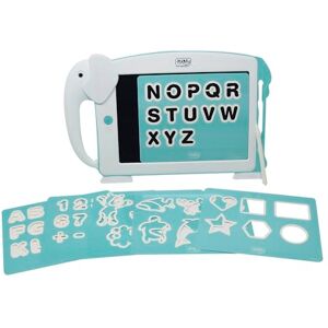 Maday ODS – de Pizarra LCD para Escribir y borrar, Tableta gráfica Infantil con Forma de Elefante, Incluye lápiz Capacitivo y 6 Plantillas, Pantalla monocromática de 10,5 Pulgadas, Edad Recomendada 4 Maday ODS – de Pizarra LCD para Escribir y borrar, Tableta gráfica Infantil con Forma de Elefante, Incluye lápiz Capacitivo y 6 Plantillas, Pantalla monocromática de 10,5 Pulgadas, Edad Recomendada 4