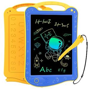 HOMESTEC Pizarra de escritura de 8,5 pulgadas, pantalla colorida, pizarra electrónica LCD para niños para escribir y dibujar, reemplazo óptimo de papel, juguete para niños a partir de 3 años, amarillo HOMESTEC Pizarra de escritura de 8,5 pulgadas, pantalla colorida, pizarra electrónica LCD para niños para escribir y dibujar, reemplazo óptimo de papel, juguete para niños a partir de 3 años, amarillo
