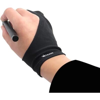 HUION Guante para Tableta Gráfica de Dibujo, Guante Antiincrustante Ideal para Personas Que Usan Tabletas de Dibujo y Cajas de luz HUION Guante para Tableta Gráfica de Dibujo, Guante Antiincrustante Ideal para Personas Que Usan Tabletas de Dibujo y Cajas de luz