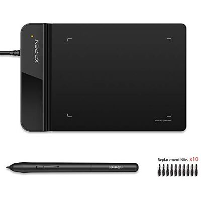 XP-Pen G430S Tableta Gráfica Dibujo Digital Ultra Delgada 4 x 3 Pulgada para OSU, Tableta Digitalizadora Portátil para Dibujar Profesional 8192 Niveles de Presión XP-Pen G430S Tableta Gráfica Dibujo Digital Ultra Delgada 4 x 3 Pulgada para OSU, Tableta Digitalizadora Portátil para Dibujar Profesional 8192 Niveles de Presión