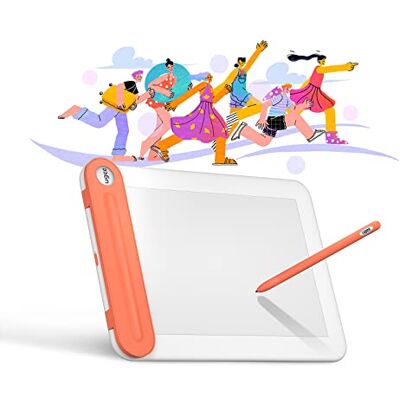 Ugee Q8W Tableta Grafica Bluetooth, 8 Pulgadas portátil Tableta de Dibujo sin Lag, Principiante Tablet para Dibujar,Tablet Gráfico con bolígrafocompatible con Windows, Mac, Chromebook Ugee Q8W Tableta Grafica Bluetooth, 8 Pulgadas portátil Tableta de Dibujo sin Lag, Principiante Tablet para Dibujar,Tablet Gráfico con bolígrafocompatible con Windows, Mac, Chromebook