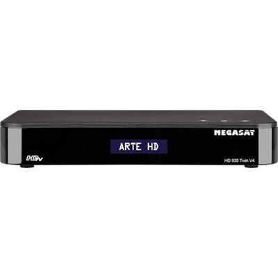 Megasat HD 935 Twin V4 – Twin-Sat-Receiver, PVR, Bluetooth – Schwarz Megasat HD 935 Twin V4 – Twin-Sat-Receiver, PVR, Bluetooth – Schwarz