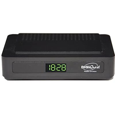 DIGIQUEST Decodificador Digital Terrestre G23 Plus DVB-T2 Mediaplayer con Mando a Distancia Doble y Mando a Distancia 2 en 1, Negro DIGIQUEST Decodificador Digital Terrestre G23 Plus DVB-T2 Mediaplayer con Mando a Distancia Doble y Mando a Distancia 2 en 1, Negro