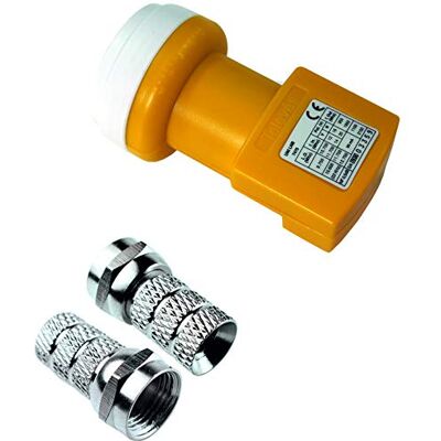 Televes Kit LNB 7475 + 2 Conectores F, UNIVERSAL todos los satélites Televes Kit LNB 7475 + 2 Conectores F, UNIVERSAL todos los satélites