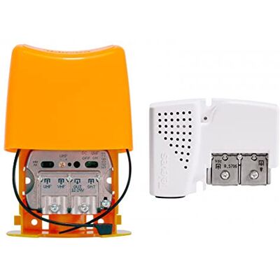 Televes Kit de amplificador de mástil NanoKom y Fuente de alimentación PicoKom Ref. 561621 + Ref. 5796 Televes Kit de amplificador de mástil NanoKom y Fuente de alimentación PicoKom Ref. 561621 + Ref. 5796