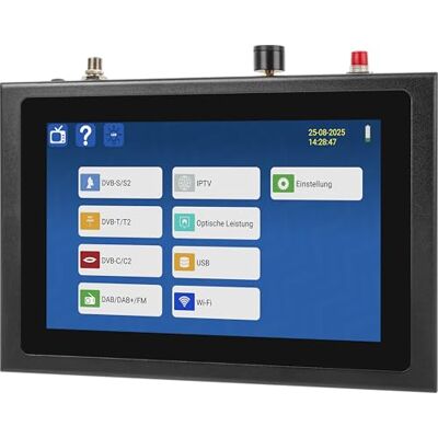 Megasat HD 7 Combo V2 – Medidor Combo con Imagen de TV en Directo – Negro Megasat HD 7 Combo V2 – Medidor Combo con Imagen de TV en Directo – Negro