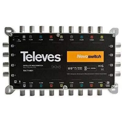 Televes NEVOSWITCH 9x9x8 "F" TERMINAL/CASCADA Televes NEVOSWITCH 9x9x8 "F" TERMINAL/CASCADA