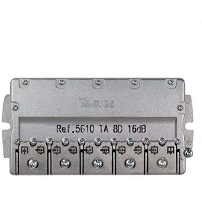 Televes DERIV. 5...2400MHz "EasyF" 8D 16dB TA Televes DERIV. 5...2400MHz "EasyF" 8D 16dB TA