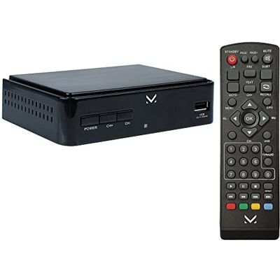 Majestic DEC 665 Decodificador Digital terrestre DVB-T/T2 HD, Entrada USB, Mando a Distancia, Euroconector, HDMI Majestic DEC 665 Decodificador Digital terrestre DVB-T/T2 HD, Entrada USB, Mando a Distancia, Euroconector, HDMI