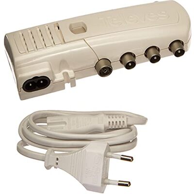 Televes AMPLIFICADOR C/ALIM. 5 SALIDAS 40 Televes AMPLIFICADOR C/ALIM. 5 SALIDAS 40