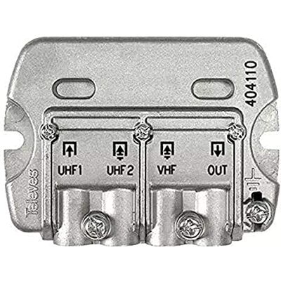 Televes Mezclador mástil 3e/1s easyf vhf-uhf-dc Televes Mezclador mástil 3e/1s easyf vhf-uhf-dc