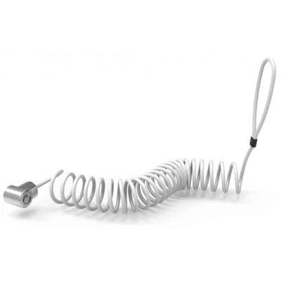 Candado de cable de seguridad universal de Compulocks - Plata - Cerradura de cable Candado de cable de seguridad universal de Compulocks - Plata - Cerradura de cable