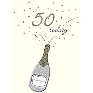 Piccadilly Greetings Tarjeta de Cumpleaños Postal para la edad de 50 F 8 x 6 pulgadas Piccadilly Greetings Tarjeta de Cumpleaños Postal para la edad de 50 F 8 x 6 pulgadas