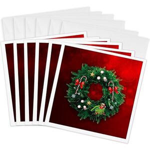 3dRose 3d rosa tarjetas de felicitación con sobres tarjeta de felicitación de – Juego de 6 (GC 233581 1) 3dRose 3d rosa tarjetas de felicitación con sobres tarjeta de felicitación de – Juego de 6 (GC 233581 1)