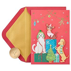 Tarjetas de Navidad con Perro de Papyrus en Caja con Sobres Tarjetas de Navidad con Perro de Papyrus en Caja con Sobres