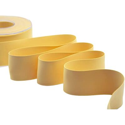 Furlanis Cinta de Satén Doble Cara Opaca, Decoración de Regalo Cajas Flores Boda Navidad, Tela Italiana Amarillo Azafrán, 40 mm x 20 m Furlanis Cinta de Satén Doble Cara Opaca, Decoración de Regalo Cajas Flores Boda Navidad, Tela Italiana Amarillo Azafrán, 40 mm x 20 m