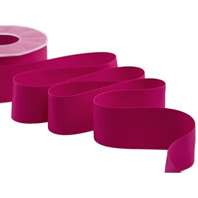 Furlanis Cinta de Satén Doble Cara Opaca, Decoración de Regalo Cajas Flores Boda Navidad, Tela Italiana Geranio, 40 mm x 20 m Furlanis Cinta de Satén Doble Cara Opaca, Decoración de Regalo Cajas Flores Boda Navidad, Tela Italiana Geranio, 40 mm x 20 m