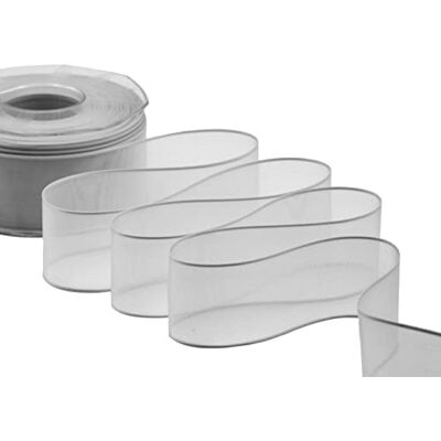 Furlanis Cinta Velo con Bordes, Decoración de Regalo Cajas Flores Boda Navidad, Tela Italiana Gris Perla, 40 mm x 50 m Furlanis Cinta Velo con Bordes, Decoración de Regalo Cajas Flores Boda Navidad, Tela Italiana Gris Perla, 40 mm x 50 m