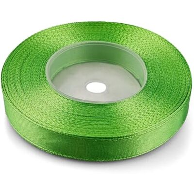 Netuno 1 rollo cinta raso verde 12 mm x 32 m cinta tela decorativa regalo manualidades boda cumpleaños bautizo envoltorios scrapbooking tarjetas navidad proyectos DI Netuno 1 rollo cinta raso verde 12 mm x 32 m cinta tela decorativa regalo manualidades boda cumpleaños bautizo envoltorios scrapbooking tarjetas navidad proyectos DI