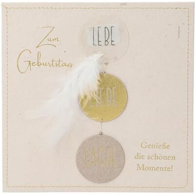 Depesche 13593.35 Tarjeta plegable Paper Love para cumpleaños, con texto a juego y diseños coloridos, sin texto interior, tarjeta plegable con sobre Depesche 13593.35 Tarjeta plegable Paper Love para cumpleaños, con texto a juego y diseños coloridos, sin texto interior, tarjeta plegable con sobre