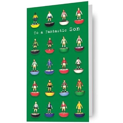 Danilo Promotions Ltd - Subbuteo Son Football Birthday Card Danilo Promotions Ltd - Subbuteo Son Football Birthday Card