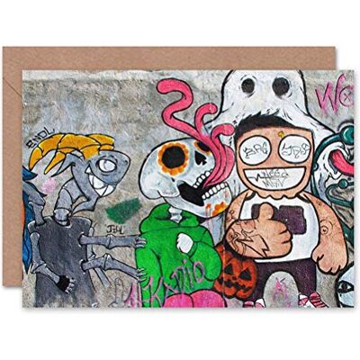 Wee Blue Coo Tarjeta de felicitación de cumpleaños con Personajes de Gratiti Wee Blue Coo Tarjeta de felicitación de cumpleaños con Personajes de Gratiti