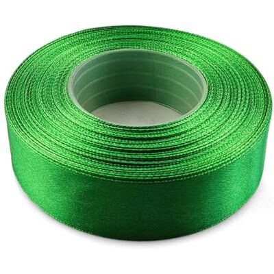 Netuno 1 rollo cinta raso verde hierba 25 mm x 32 m cinta tela decorativa regalo manualidades boda cumpleaños bautizo envoltorios scrapbooking tarjetas navidad proyectos DIY Netuno 1 rollo cinta raso verde hierba 25 mm x 32 m cinta tela decorativa regalo manualidades boda cumpleaños bautizo envoltorios scrapbooking tarjetas navidad proyectos DIY