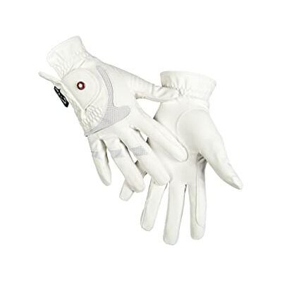 HKM Sports Equipment Reithandschuhe-Professional Air mesh-1200 Pantalón, Unisex Adulto, Blanco, Large HKM Sports Equipment Reithandschuhe-Professional Air mesh-1200 Pantalón, Unisex Adulto, Blanco, Large