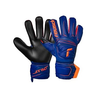 Reusch Guantes de Portero para Hombres Adultos Protección de los Dedos para Entrenamiento y Partidos Césped Artificial, Césped Natural y Terreno Duro Atract Infinity Finger Support Reusch Guantes de Portero para Hombres Adultos Protección de los Dedos para Entrenamiento y Partidos Césped Artificial, Césped Natural y Terreno Duro Atract Infinity Finger Support
