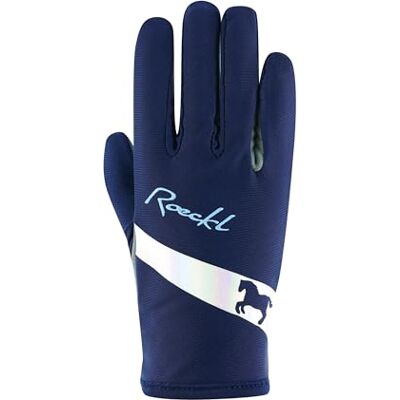 Roeckl Sports Kapriole Guante de equitación para niños y jóvenes, Color Azul 5 Roeckl Sports Kapriole Guante de equitación para niños y jóvenes, Color Azul 5