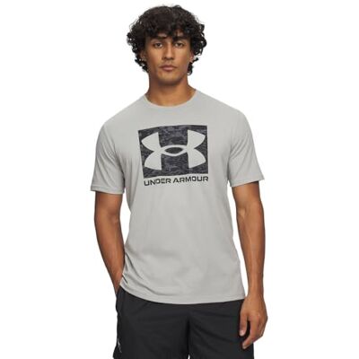 Under Armour UA ABC Camo Logo SS Titanio/Negro SM Under Armour UA ABC Camo Logo SS Titanio/Negro SM