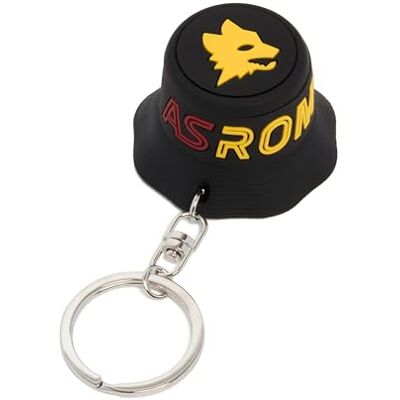 AS Roma MyCAPY OPENER BUCKETHAT Wolf Negro, Negro, Talla única AS Roma MyCAPY OPENER BUCKETHAT Wolf Negro, Negro, Talla única