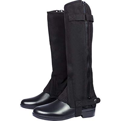 PFIFF Mujer Equitación Chaps Bente Alcance Normal vástago Chaparreras, Todo el año, Mujer, Color Negro, tamaño Extra-Large PFIFF Mujer Equitación Chaps Bente Alcance Normal vástago Chaparreras, Todo el año, Mujer, Color Negro, tamaño Extra-Large