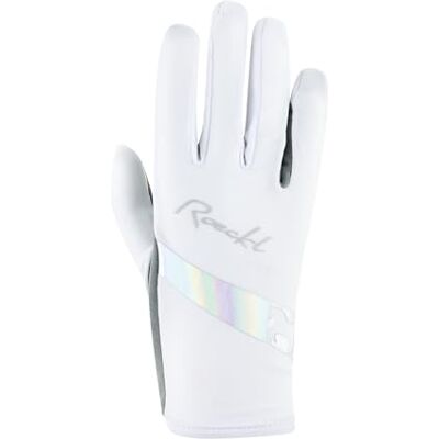 Roeckl Sports Kapriole Guante de equitación para niños y jóvenes, Color Blanco 5 Roeckl Sports Kapriole Guante de equitación para niños y jóvenes, Color Blanco 5