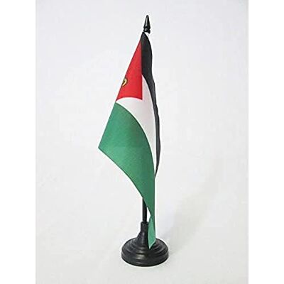 AZ FLAG Bandera de Mesa del ESTANDARTE Real DE Irak 1930-1958 21x14cm BANDERINA de DESPACHO Reino IRAQUÍ 14 x 21 cm AZ FLAG Bandera de Mesa del ESTANDARTE Real DE Irak 1930-1958 21x14cm BANDERINA de DESPACHO Reino IRAQUÍ 14 x 21 cm