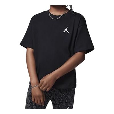 Nike Jordan Brooklyn Essentials Camisetas y Camisetas Unisex para niños (Paquete de 1), Negro, XL Nike Jordan Brooklyn Essentials Camisetas y Camisetas Unisex para niños (Paquete de 1), Negro, XL