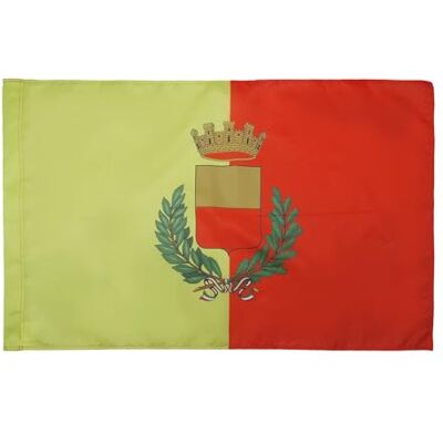 AZ FLAG Bandera Ciudad de Nápoles con armas 90x60 cm Poliéster 100D Funda AZ FLAG Bandera Ciudad de Nápoles con armas 90x60 cm Poliéster 100D Funda