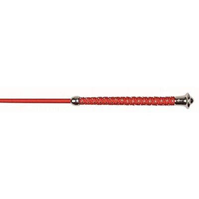 HKM Silver Fusta de equitación Rojo 70 HKM Silver Fusta de equitación Rojo 70