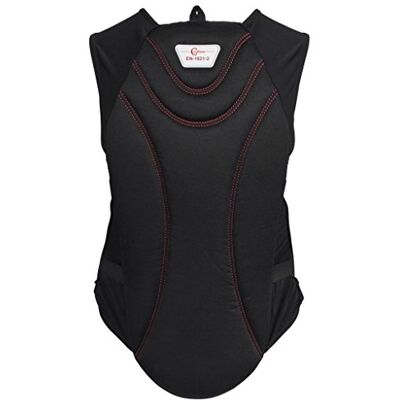 Kerbl ProtectoSoft Chaleco con protección de Espalda para niño Negro Negro Talla:Medium Kerbl ProtectoSoft Chaleco con protección de Espalda para niño Negro Negro Talla:Medium