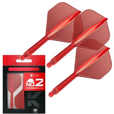 Target Darts K Flex Plumas y Cañas Integradas, No.2 Pack De 3 K-Flex No2, Kflex All In One Plumas y Cañas Moldeadas Dardos Longitudes: Corto, Intermedio y Medio Accesorios Profesionales Dardos Target Darts K Flex Plumas y Cañas Integradas, No.2 Pack De 3 K-Flex No2, Kflex All In One Plumas y Cañas Moldeadas Dardos Longitudes: Corto, Intermedio y Medio Accesorios Profesionales Dardos