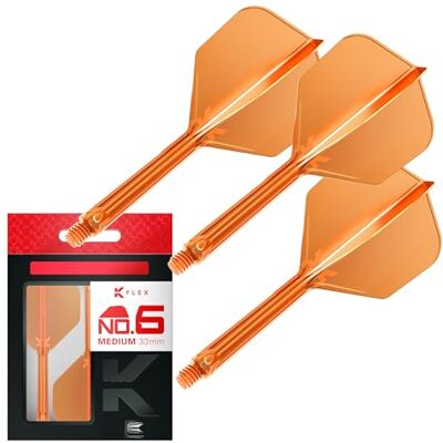 Target Darts Plumas y Cañas Integradas K Flex, No.6 Paquete de 3 K-Flex No.6, Kflex, Pluma y Caña Moldeadas Todo en Uno Longitudes: Corto, Intermedio y Medio Accesorios Profesionales para Dardos Target Darts Plumas y Cañas Integradas K Flex, No.6 Paquete de 3 K-Flex No.6, Kflex, Pluma y Caña Moldeadas Todo en Uno Longitudes: Corto, Intermedio y Medio Accesorios Profesionales para Dardos