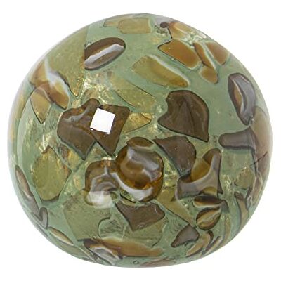AlexandreHouse BOLA CRISTAL VERDE TIERRA °9,5CM AlexandreHouse BOLA CRISTAL VERDE TIERRA °9,5CM