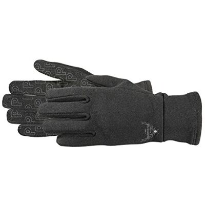 PFIFF 101390 Guantes de hípica para Mujer (Talla XXL), Color Negro PFIFF 101390 Guantes de hípica para Mujer (Talla XXL), Color Negro
