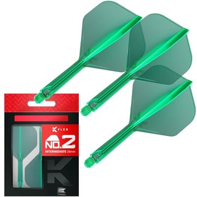 Target Darts K Flex Plumas y Cañas Integradas, No.2 Pack De 3 K-Flex No2, Kflex All In One Plumas y Cañas Moldeadas Dardos Longitudes: Corto, Intermedio y Medio Accesorios Profesionales Dardos Target Darts K Flex Plumas y Cañas Integradas, No.2 Pack De 3 K-Flex No2, Kflex All In One Plumas y Cañas Moldeadas Dardos Longitudes: Corto, Intermedio y Medio Accesorios Profesionales Dardos