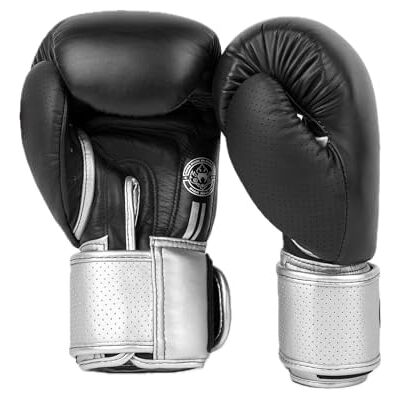VENUM Guantes de Boxeo Power 2.0 Negro-Plata 14-Ounce VENUM Guantes de Boxeo Power 2.0 Negro-Plata 14-Ounce