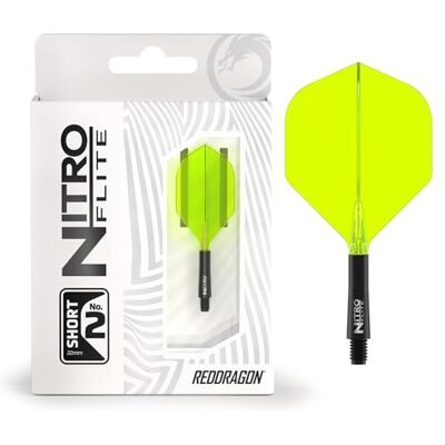 Dragon Darts – Nitro Flite Integrada Sistema de Vuelo y Eje – No.2 Forma y diseño Disponible en Niveles Corto, Intermedio y Medio Variedad de Colores Accesorios de Dardos Profesionales Dragon Darts – Nitro Flite Integrada Sistema de Vuelo y Eje – No.2 Forma y diseño Disponible en Niveles Corto, Intermedio y Medio Variedad de Colores Accesorios de Dardos Profesionales