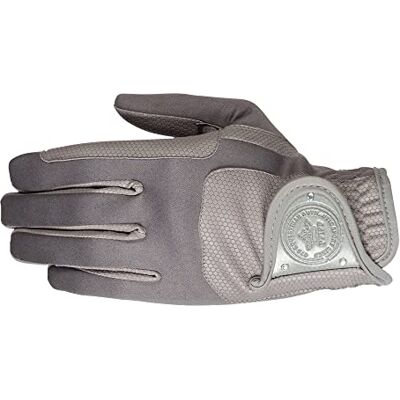 PFIFF 102776 Guantes de equitación 'Softshell Grip', Gris 8 PFIFF 102776 Guantes de equitación 'Softshell Grip', Gris 8