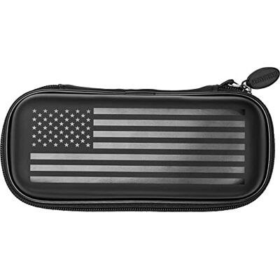 Casemaster Sentry Funda Delgada de EVA para Dardos de Acero y Punta Suave, Capacidad para 6 Dardos y Cuenta con Almacenamiento Integrado para vuelos, Puntas y Ejes, Bandera Estadounidense, Bandera, Casemaster Sentry Funda Delgada de EVA para Dardos de Acero y Punta Suave, Capacidad para 6 Dardos y Cuenta con Almacenamiento Integrado para vuelos, Puntas y Ejes, Bandera Estadounidense, Bandera,