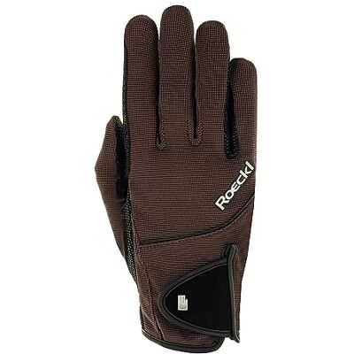Roeckl Sports Guantes de equitación Milano, Guantes de Verano para Ocio, Color Moca 7.5 Roeckl Sports Guantes de equitación Milano, Guantes de Verano para Ocio, Color Moca 7.5